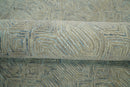 Beige Modern Style Hand Tufted Wool Area Rug
