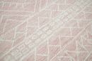 5x8 and 8x10 Hand Made Woolen Modern Pink Area Rug | AZT001