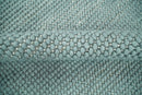 Modern Solid Blue Design Handmade Wool Area Rug