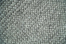 Handwoven Modern Solid Gray Wool Area Rug