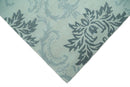 Hand Tufted Modern Ivory and Gray Wool Area rug