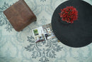 Hand Tufted Modern Ivory and Gray Wool Area rug