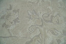 Beige Modern Style Hand Tufted 5x8 Wool Area Rug