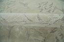 Beige Modern Style Hand Tufted 5x8 Wool Area Rug