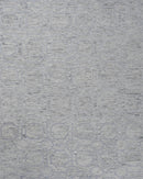 Modern Beige and Silver Hand Tufted Wool Area Rug