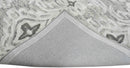 Ivory And Gray Modern Style Hand Tufted Wool Area rug