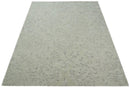 Beige Modern Style Hand Tufted 5x8 Wool Area Rug