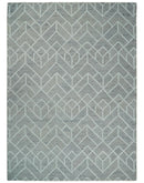 Modern Geometrical Design Hand Tufted Wool Area Rug