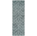 Modern Geometrical Design Hand Tufted Wool Area Rug