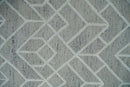 Modern Geometrical Design Hand Tufted Wool Area Rug