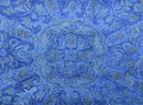 Overdyed Traditional Blue Hand Tufted Wool 5x8 Area Rug