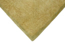 Modern Style Gold Hand Tufted Wool 5x8 Area Rug