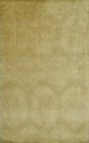 Modern Style Gold Hand Tufted Wool 5x8 Area Rug
