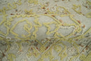 5x8 Hand Tufted Beige Wool Textured Loop Area Rug