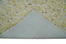 5x8 Hand Tufted Beige Wool Textured Loop Area Rug