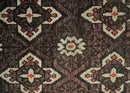 5x8 Hand Knotted Brown, Beige and Rust Antique Style Contemporary Bamboo Silk Area Rug