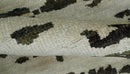 5x8 Hand Knotted Beige and Brown Modern Abstract  Recycled Silk Area Rug
