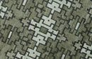 5x8 Hand Knotted Beige and Ivory Modern Contemporary Recycled Silk Area Rug