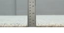 5x8 Ivory and Charcoal Geometrical Pattern Hand Tufted Farmhouse Wool Area Rug