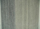5x8 Ivory and Black Striped Wool Hand Woven Southwestern Gabbeh Rug