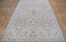 Gray Traditional Style Hand Tufted Wool 5x8 Area Rug