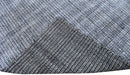 5x8 Silver and Black Modern Contemporary Hand Loom Viscose Area Rug