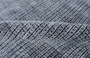 5x8 Silver and Black Modern Contemporary Hand Loom Viscose Area Rug