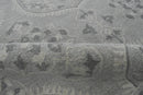Traditional Silver and Gray Hand Tufted 5x8 Wool Area Rug
