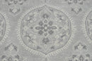 Traditional Silver and Gray Hand Tufted 5x8 Wool Area Rug