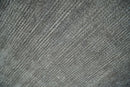 Modern Solid Gray Hand Woven 5x8 Wool and Viscose Rug
