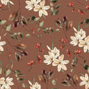Dark Floral Vintage Wallpaper