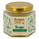 Fresh Cucumber Scented Candle | Mutliple Sizes | Blended Light