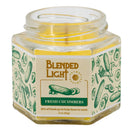 Fresh Cucumber Scented Candle | Mutliple Sizes | Blended Light