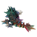 3D Printed Dragon Figurine Keychain | Multiple Colors | Black Sheep Products LLC