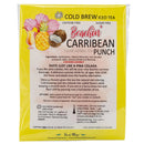 Caribbean Punch | Cold Brew Tisane Herbal Tea | 2 Pitcher Bags | Caffeinated | Tea n More