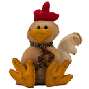 Rustic Sitting Hen | 10" x 7" | The Painted Attic
