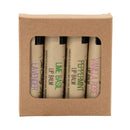 Lip Balm Set | Pack of 4  | Includes Peppermint, Vanilla Rose, Lime Basil, And Lavender Scents | The Salvy Lady