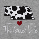 Nebraska The Good Life Baseball Tee | Multiple Sizes | Nature Finds & Designs