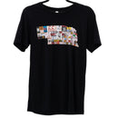 Nebraska License Plates T-Shirt | Black | Multiple Sizes