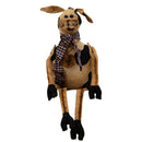 Rustic Sitting Cow | 14" x 6" | The Painted Attic