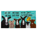 The Perfect Blend Large Family Wood Painting | 36" x 18" | The Painted Attic