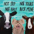The Perfect Blend Large Family Wood Painting | 36" x 18" | The Painted Attic