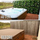 Artificial Plants Green Wall Panel - <b>TROPICAL</b> - 3.3' x 3.3' - | DECKO VERDURE (10.89 sq. feet panel)