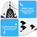 6FT Inflatable Blow Up Stand Up Paddle SUP Surfboard (SAK94461)