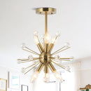 6-Light Industrial Pendant Lighting