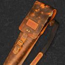 "Viking" Set in a Leather Case Camping Accessories BBQ Skewers Set  in a Leather Case, 7 items