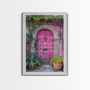 Change456 Architecture Print, 19th Century Architecture Photography, Mexico City Wall Art, Wood Framed Canvas Print