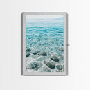 Tranquil Ocean, Coastal Decor, Seascape Painting, Coastal Landscape Art, Nautical Wall Art, Blue and Green Wall Art, Canvas Print