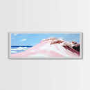Coastal Dunes, Ocean Breeze, Beach Landscape, Pastel Art, Canvas Print, Nautical Wall Art, Bathroom Decor, Coastal Home Art