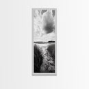 Marsh Trail, Nature Path, Quiet Wetland Scene, Canvas Print, Entryway Wall Art, Rustic Decor, Neutral Color Palette, Modern Nature Style